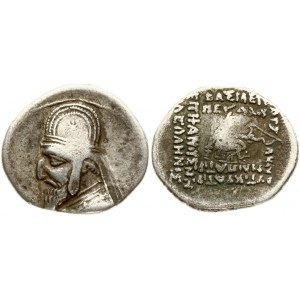 Parthia AR Drachm ND (90-77 BC) Ecbatana
