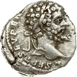 Roman Empire AR Denarius Septimius Severus 197 AD
