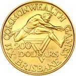 Australia 200 Dollars 1982 Commonwealth Games Brisbane