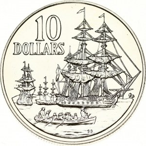 Australia 10 Dollars 1988 200th Anniversary of the First Fleet