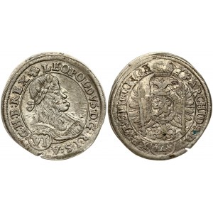 Austria 6 Kreuzer 1673 IAN Graz