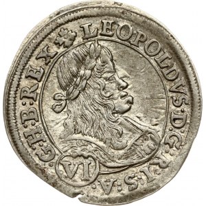 Austria 6 Kreuzer 1673 IAN Graz