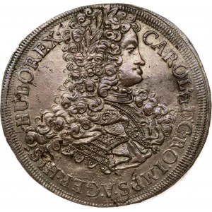 Austria 1 Thaler 1717 Prague RARE