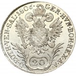 Austria 20 Kreuzer 1806A