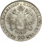 Austria 20 Kreuzer 1832A