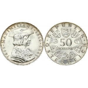 Austria 50 Schilling 1969 450th Anniversary of the Death of Maximilian I