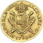 Austrian Netherlands 1/2 Souverain D'or 1750(h) R