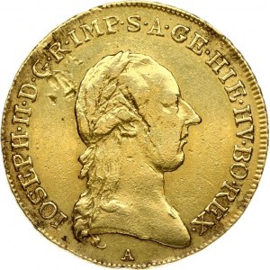 Austrian Netherlands 1/2 Souverain D'or 1786A
