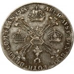 Austrian Netherlands 1/4 Kronenthaler 1788A
