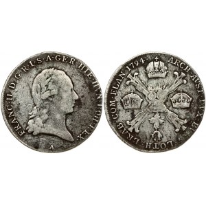 Austrian Netherlands 1/4 Kronenthaler 1794A