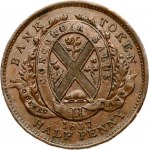 Canada Token 1/2 Penny 1837