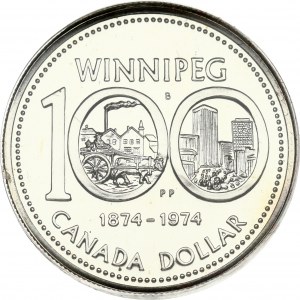 Canada 1 Dollar 1974 Winnipeg