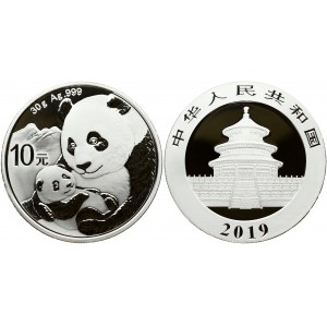 China 10 Yuan 2019 Panda