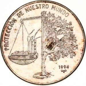 Cuba 10 Pesos 1994 Protection of our World