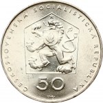 Czechoslovakia 50 Korun 1971 50th Anniversary - Czechoslovak Communist Party