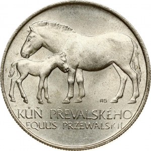 Czechoslovakia 50 Korun 1987 Prague Zoo - Horse Prevalsky