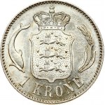 Denmark 1 Krone 1915 VBP AH