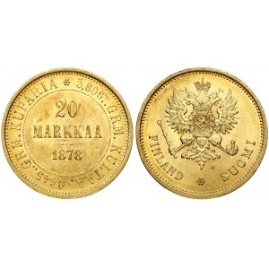 Finland 20 Markkaa 1878 S (R )