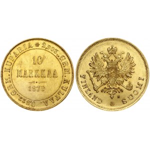 Finland 10 Markkaa 1879 S