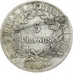 France 5 Francs 1809A