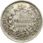 France 5 Francs 1848 A Hercule