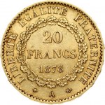 France 20 Francs 1878 A