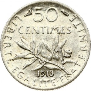 France 50 Centimes 1913