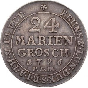 Germany BRUNSWICK-LÜNEBURG-CALENBERG-HANNOVER 24 Mariengroschen 1796 PLM