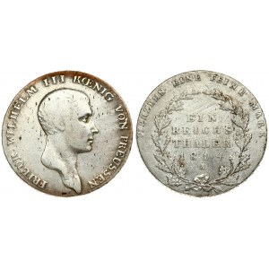 Germany Prussia 1 Thaler 1814 A