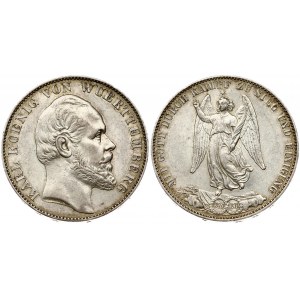 Germany WÜRTTEMBERG 1 Thaler 1871 Victorious Conclusion of Franco-Prussian War