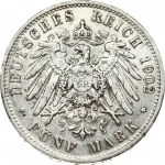 Germany PRUSSIA 5 Mark 1902A