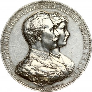 Germany Prussia Medal ND (1906) for the Golden Wedding Anniversary of Wilhelm II and Auguste Victoria