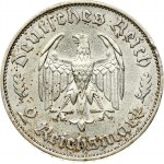 Germany Third Reich 2 Reichsmark 1934F 175th Anniversary - Birth of Schiller