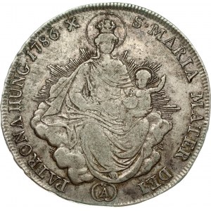 Hungary 1/2 Thaler 1786A