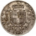 Italy 5 Lire 1874M BN