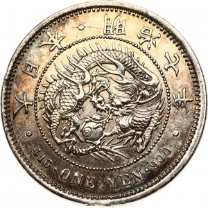 Japan 1 Yen 7 (1874) Meiji (1867-1912)