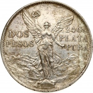 Mexico 2 Pesos 1921 Centennial of Independence