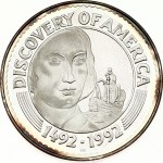 Mongolia 50 Tögrög 1992 Discovery of America - Columbus