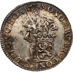 Netherlands HOLLAND 1 Silver Ducat 1674