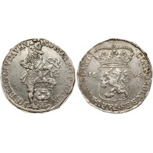 Netherlands DEVENTER 1 Silver Ducat 1698