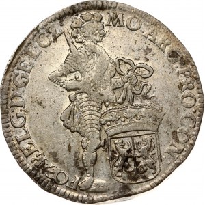 Netherlands GELDERLAND 1 Silver Ducat 1711