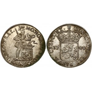 Netherlands UTRECHT 1 Silver Ducat 1784