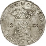 Netherlands UTRECHT 1 Silver Ducat 1802