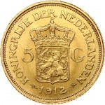 Netherlands 5 Gulden 1912