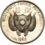 Niger 10 Francs 1968 Lion