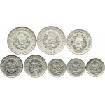 Romania 5-25 Bani & 1 Leu (1960-1966) Lot of 8 Coins