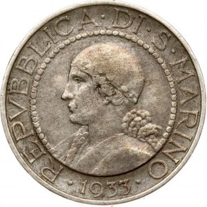 San Marino 5 Lire 1933 R