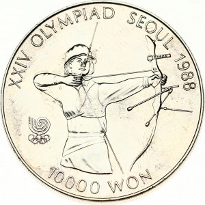 South Korea 10 000 Won 1988 Olympic Games in Seoul Archery