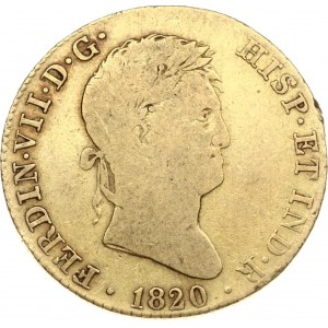 Spain 4 Escudos 1820 GJ