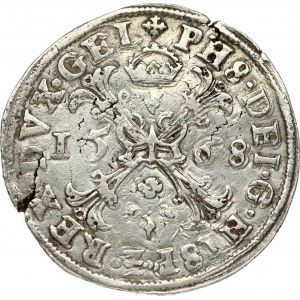 Spanish Netherlands 1 Bourgondische Daalder 1568 Nijmegen